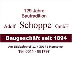 129 Jahre Bautradition Adolf Schoppe GmbH
